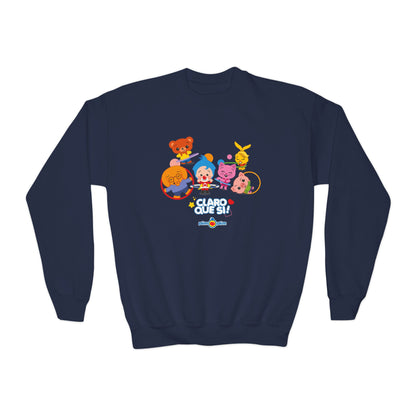 Plim Plim Sudadera Juvenil de Cuello Redondo Ula ula