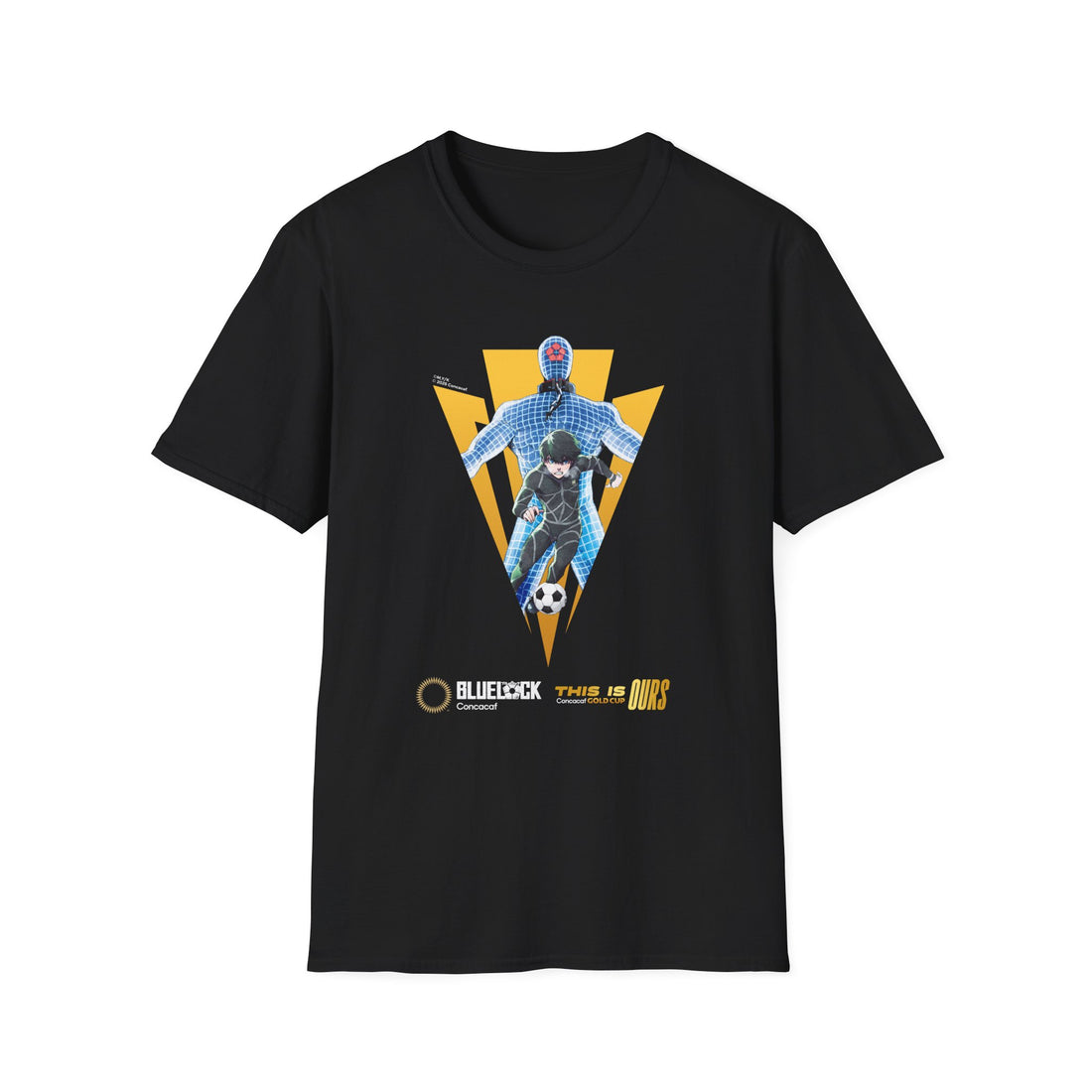 BLUE LOCK x Concacaf - "Isagi training for Gold Cup 2025" T-shirt – official Blue Lock x Concacaf licensed merch (view 3)