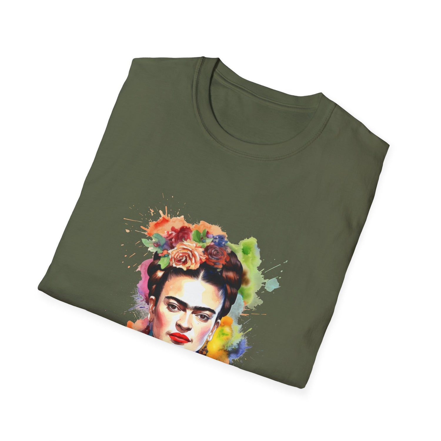 Frida Kahlo Colorful Unisex T-Shirt