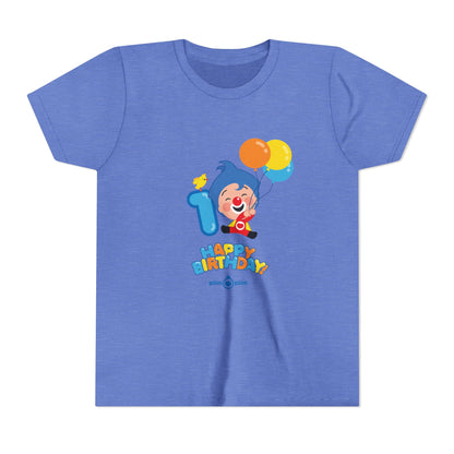 Plim Plim Camiseta Juvenil de Manga Corta Cumple 1
