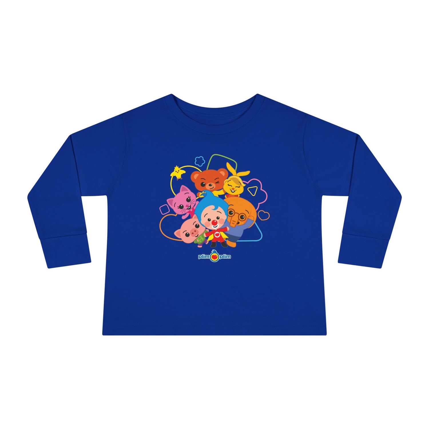 Plim Plim Camiseta Manga Larga de Niños Amigos