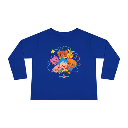 Plim Plim Camiseta Manga Larga de Niños Amigos