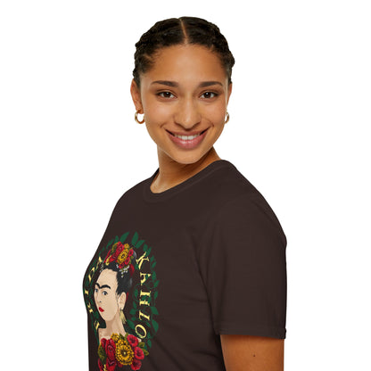 Frida Kahlo Colorful Unisex T-Shirt