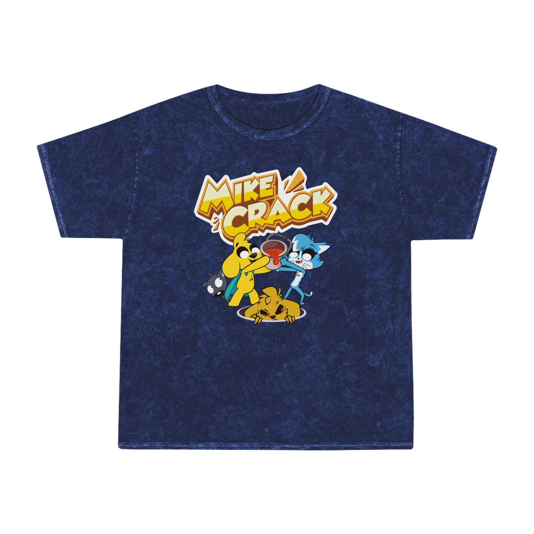 Mikecrack Heather Effect T-Shirt