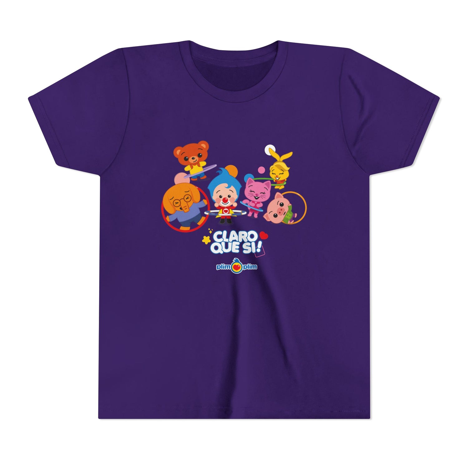 Plim Plim Camiseta Juvenil de Manga Corta Ula ula