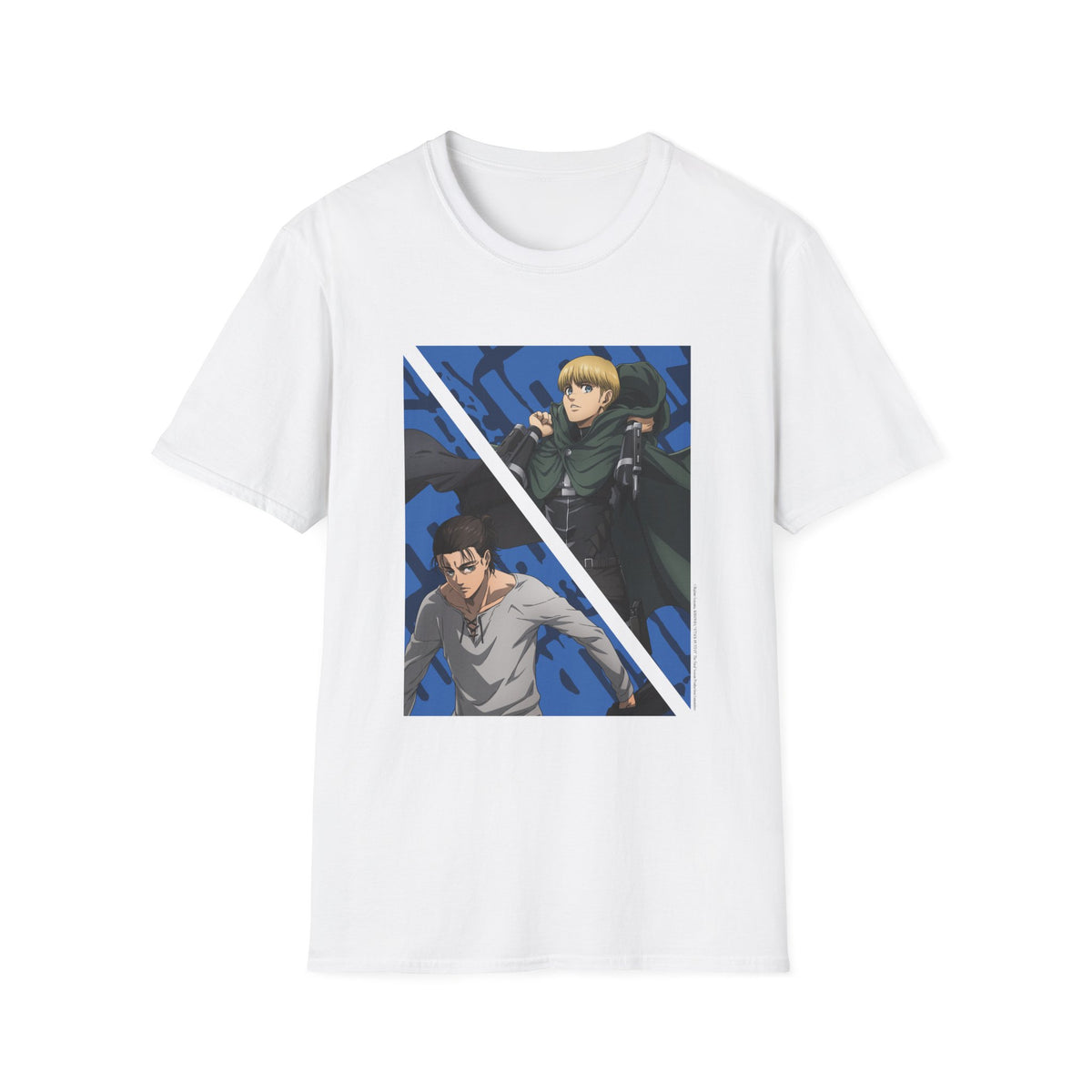 Attack on Titan Final Season - "Eren Jeager & Armin Arlet" T-shirt – official Attack on Titan licensed merch (view 3)