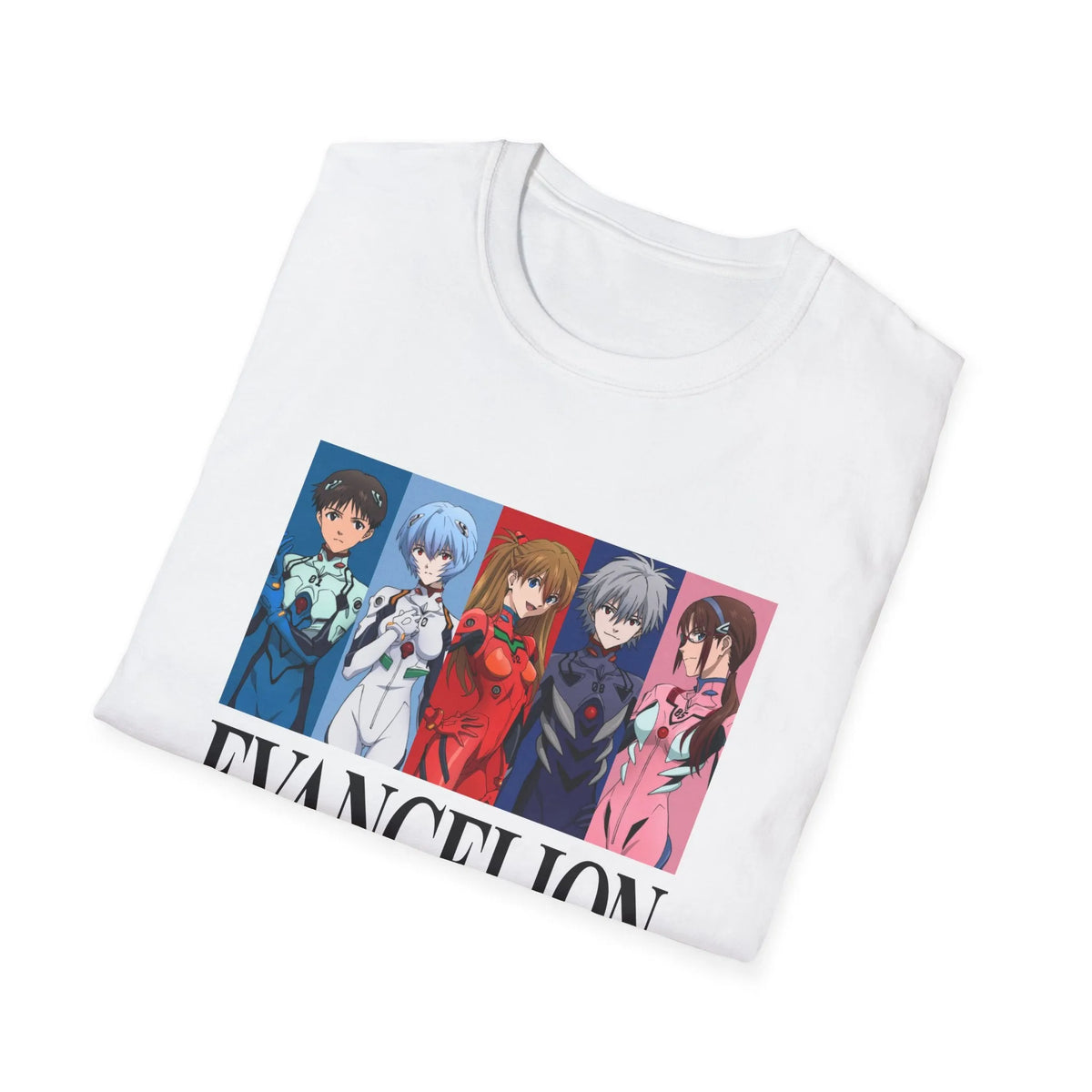 EVANGELION 2.22 - "All pilots reunited" T-Shirt – official Evangelion licensed merch (view 2)
