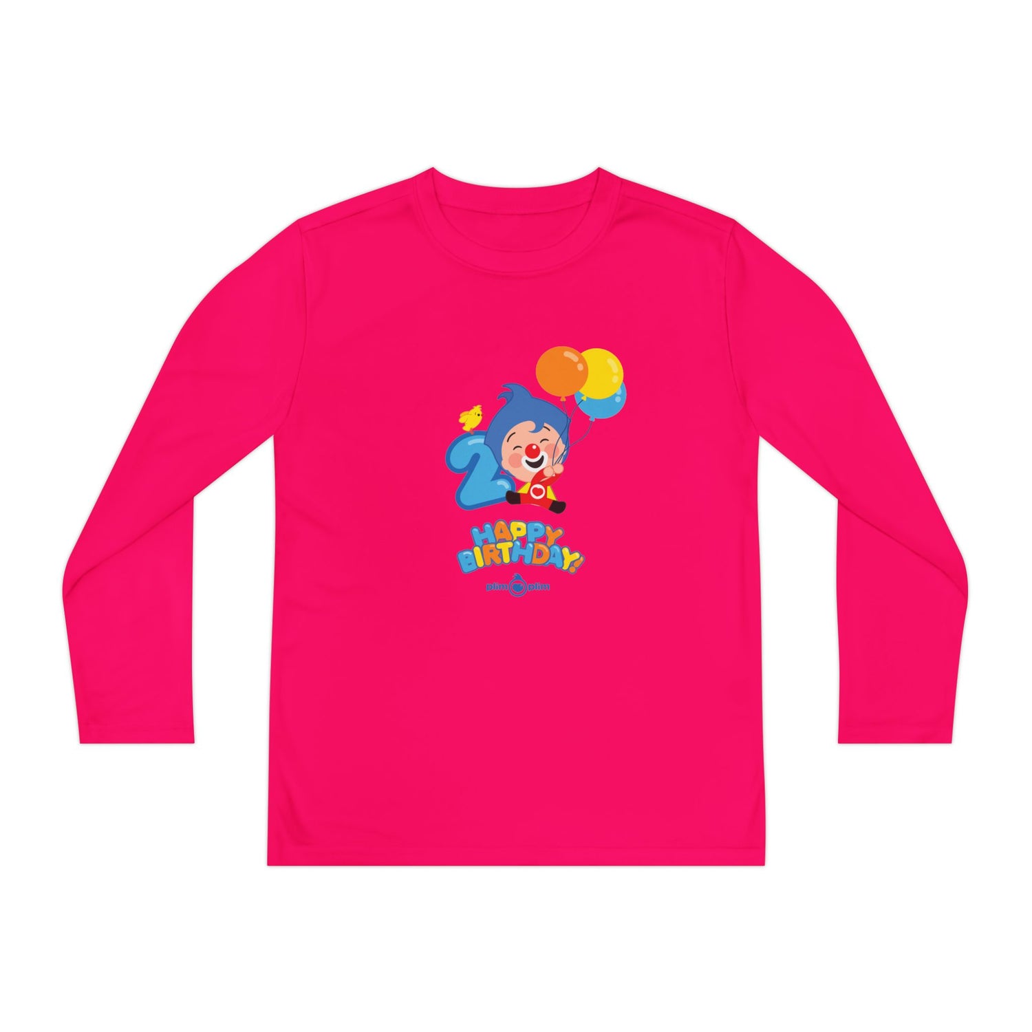 Plim Plim Camiseta Juvenil Manga Larga Cumple 2