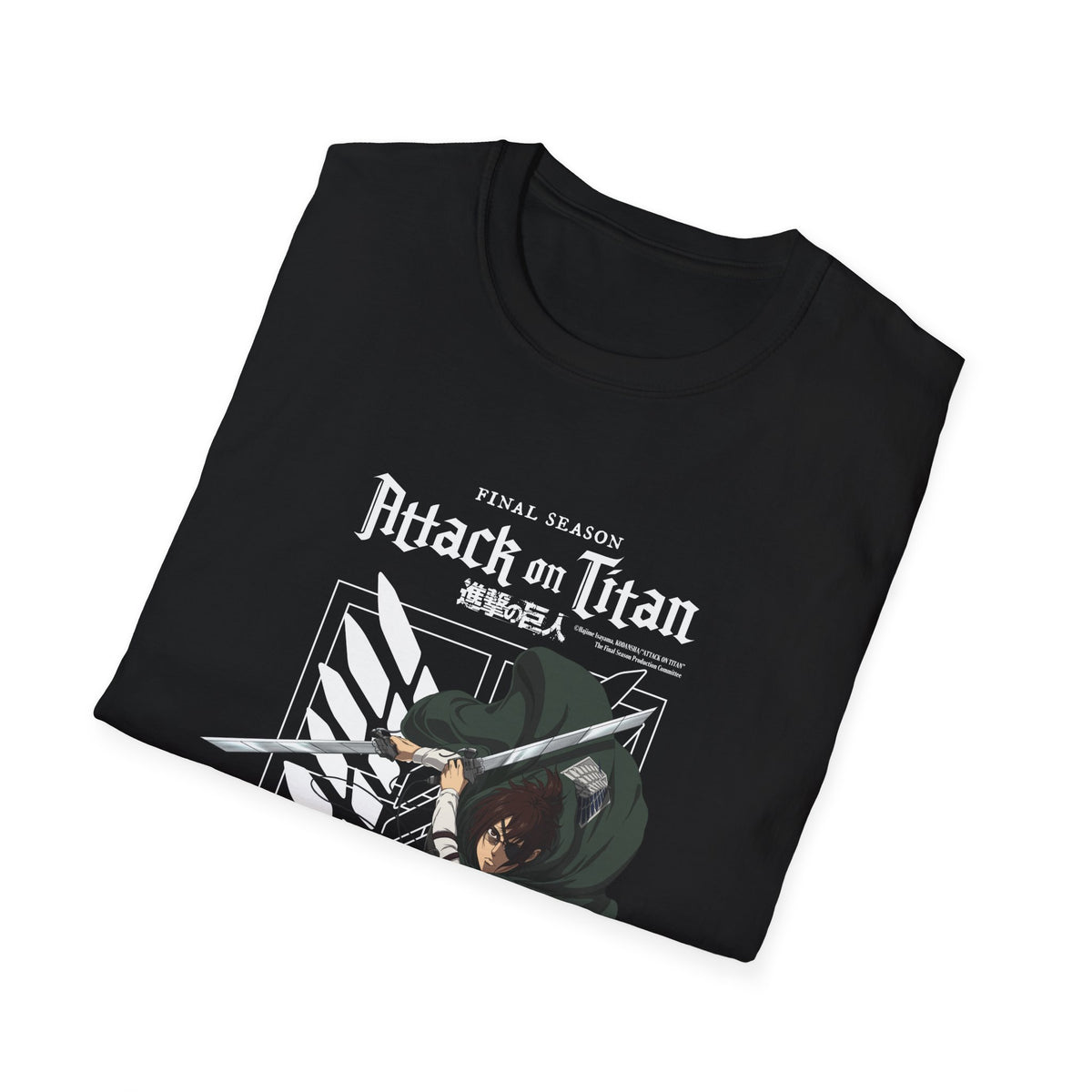 Attack on Titan Final Season - "Hange Zoe" T-shirt – official Attack on Titan licensed merch (view 2)
