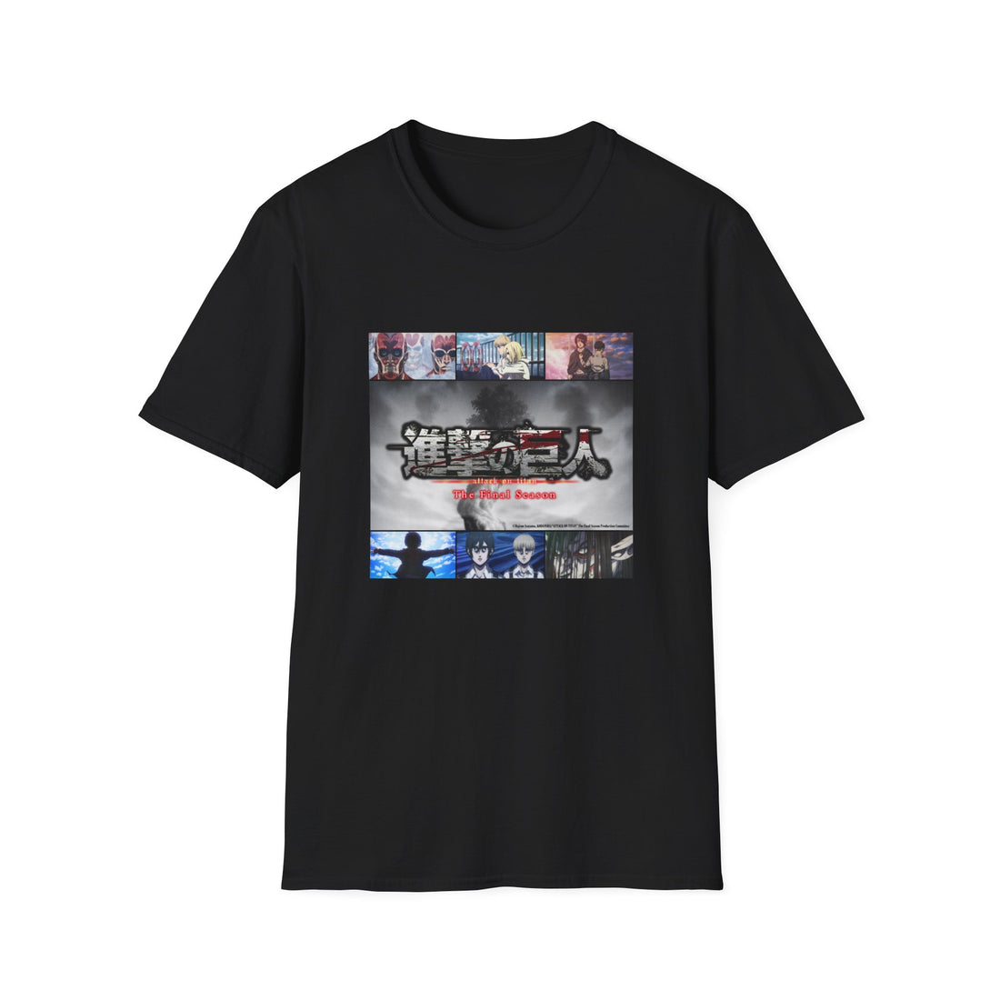 Attack on Titan Final Season - "The Last Moments" T-shirt – official Attack on Titan licensed merch (view 3)