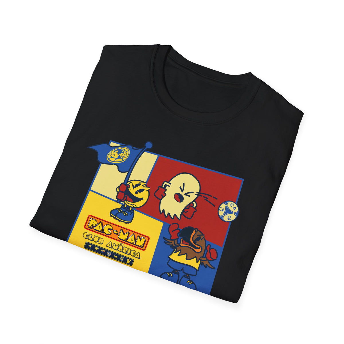 Club América x PAC-MAN T-Shirt – official Club América x PAC-MAN licensed merch (view 4)