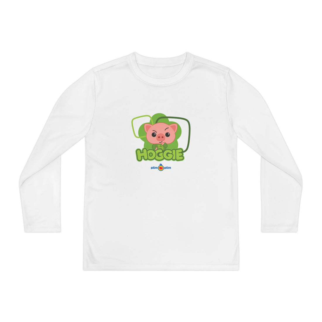 Plim Plim Camiseta Juvenil Manga Larga Hoggie