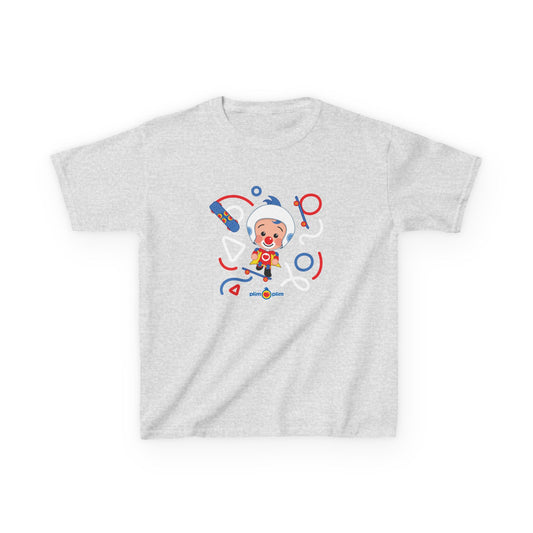 Plim Plim Camiseta para Niños de Algodón Grueso Patineta