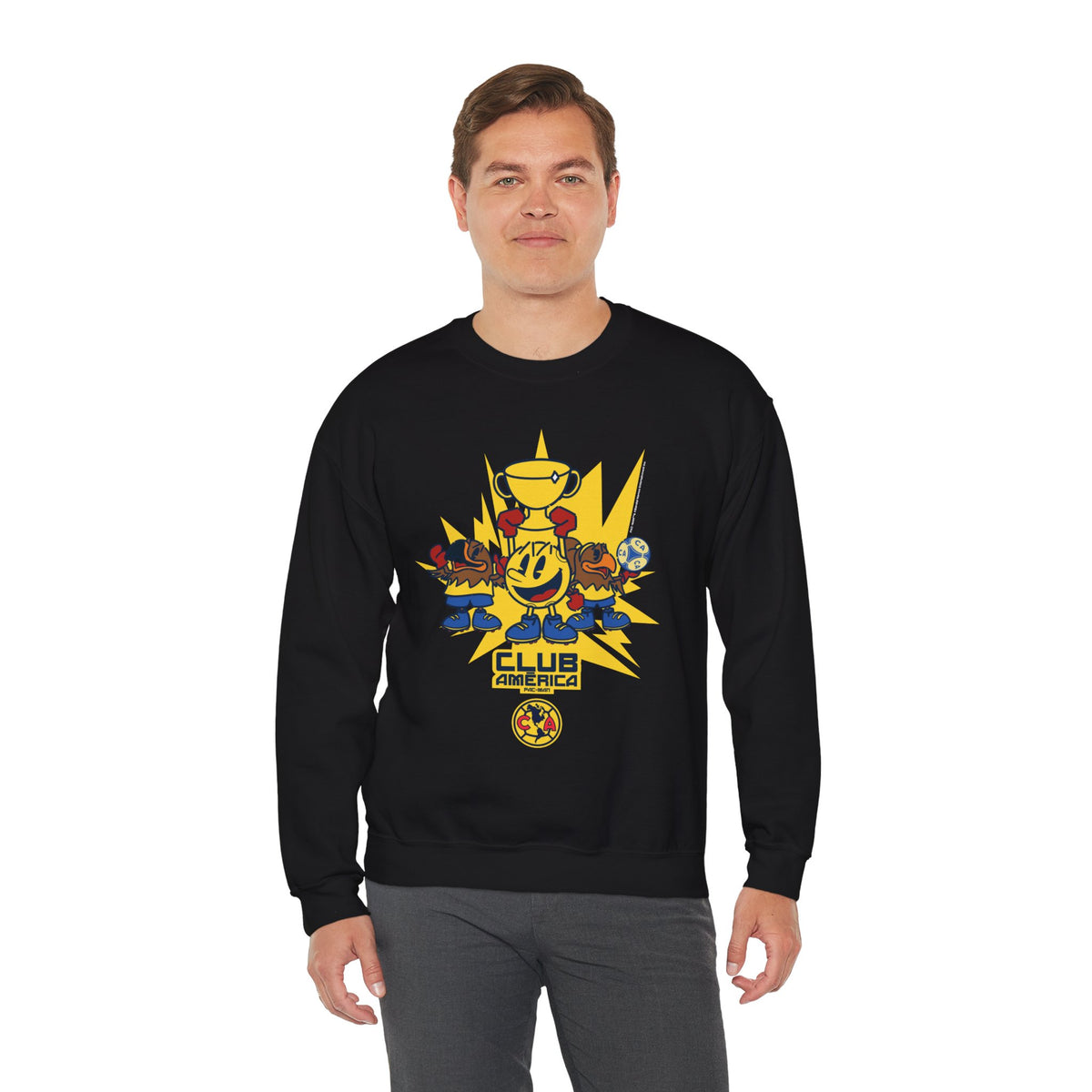 Club América x PAC-MAN - Sweatshirt – official Club América x PAC-MAN licensed merch