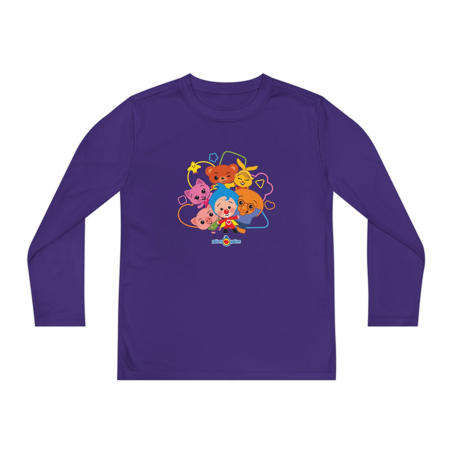 Plim Plim Camiseta Juvenil Manga Larga Amigos
