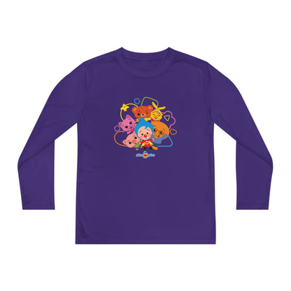 Plim Plim Camiseta Juvenil Manga Larga Amigos