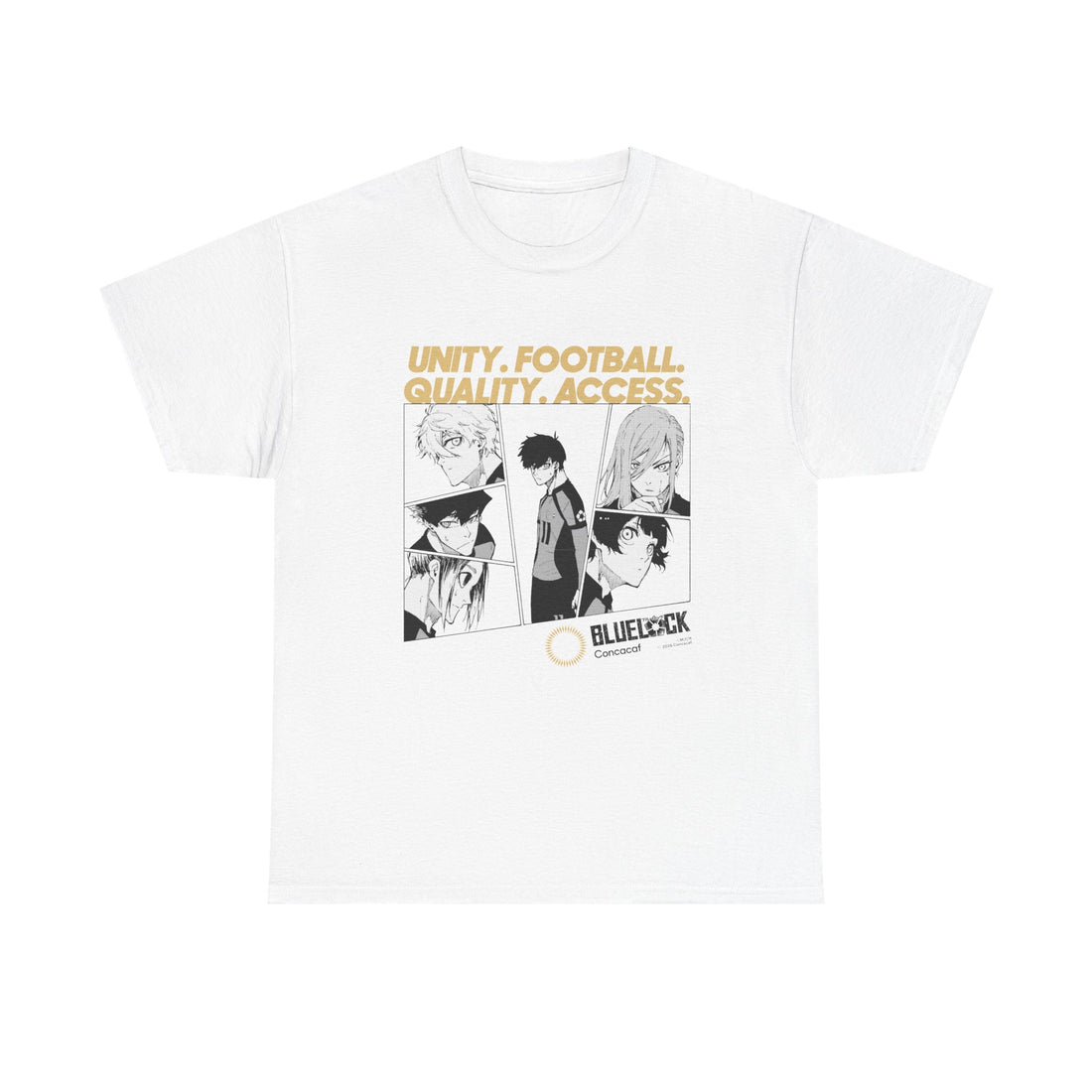 BLUE LOCK x Concacaf - "4 Values" T-shirt
