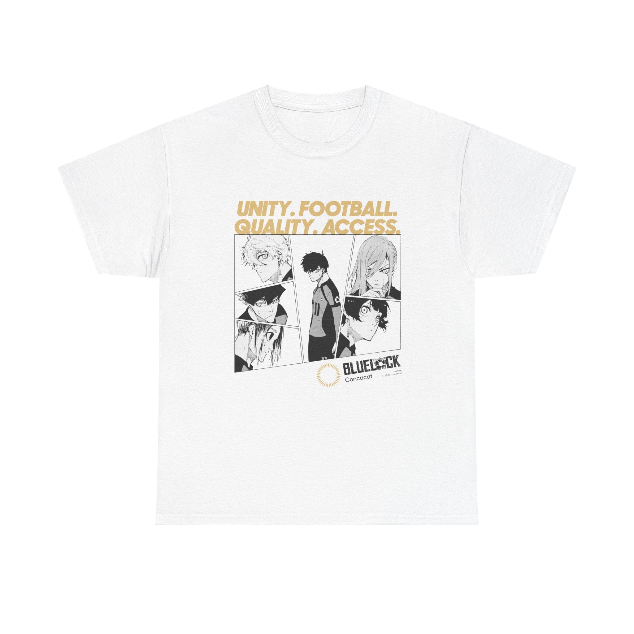 BLUE LOCK x Concacaf - "4 Values" T-shirt