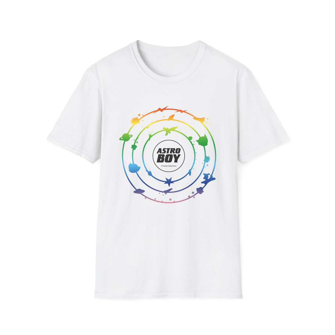 Astro Boy - "Rainbow World" T-shirt – official Astro Boy licensed merch (view 3)