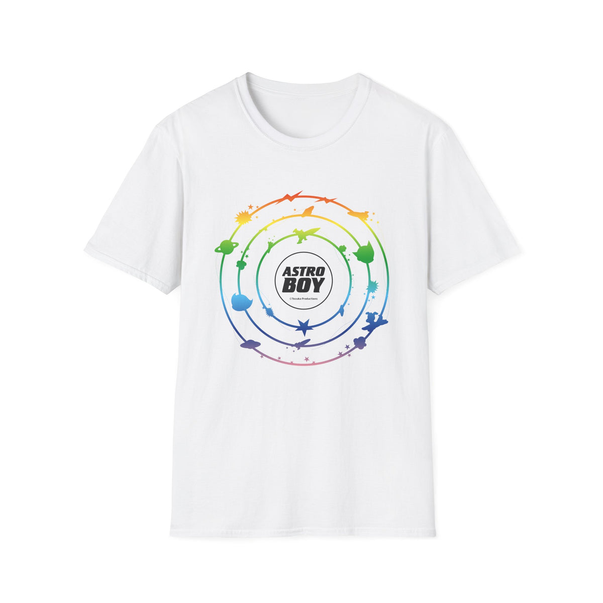 Astro Boy - "Rainbow World" T-shirt – official Astro Boy licensed merch (view 3)