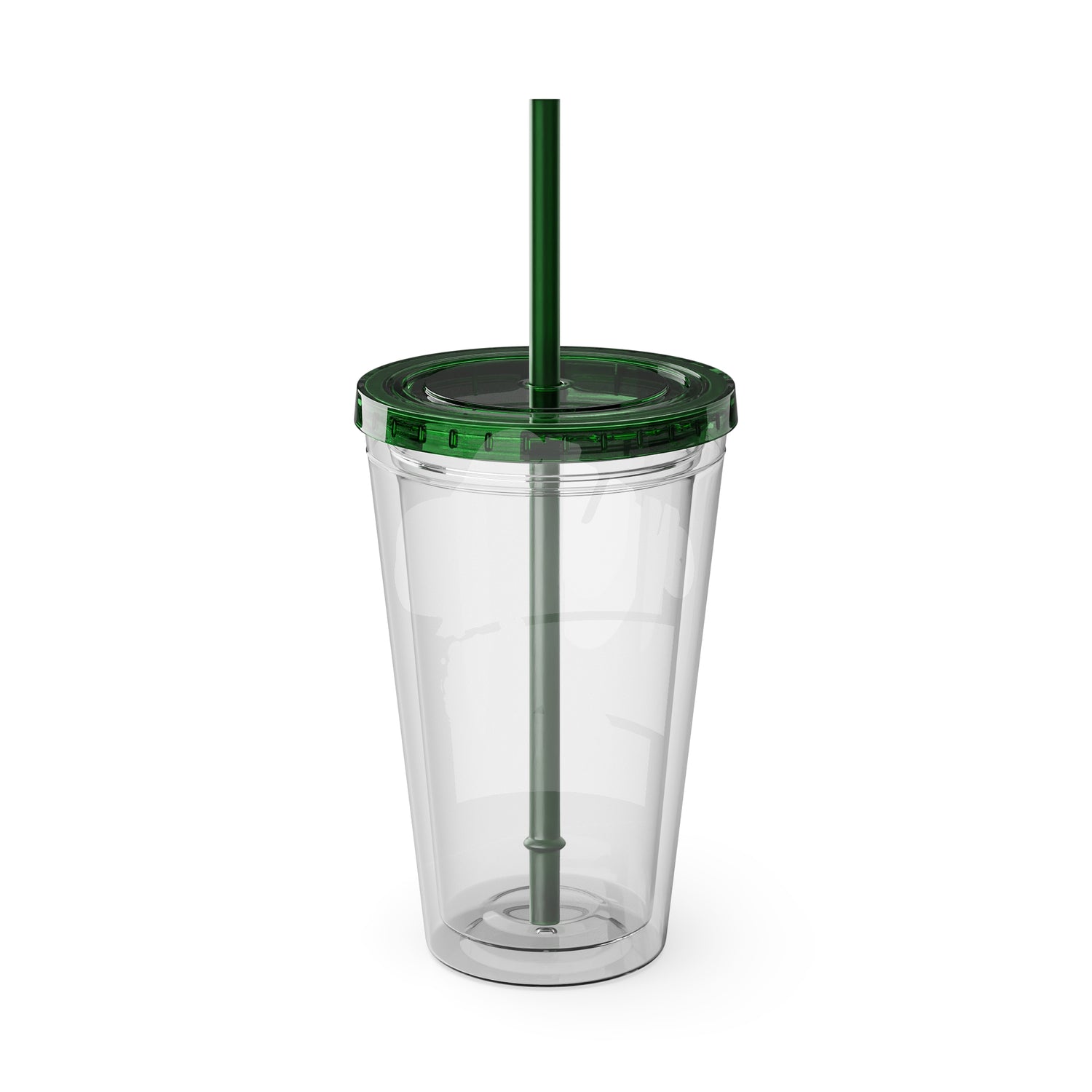 Mikecrack Acrylic Tumbler with Straw