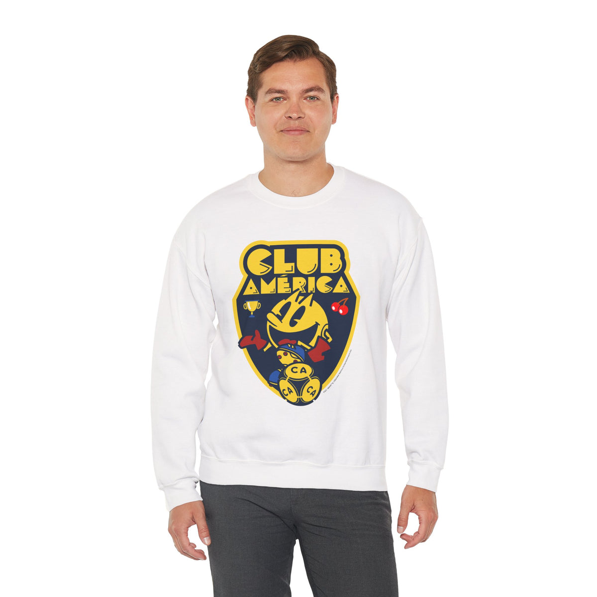 Club América x PAC-MAN - Sweatshirt – official Club América x PAC-MAN licensed merch