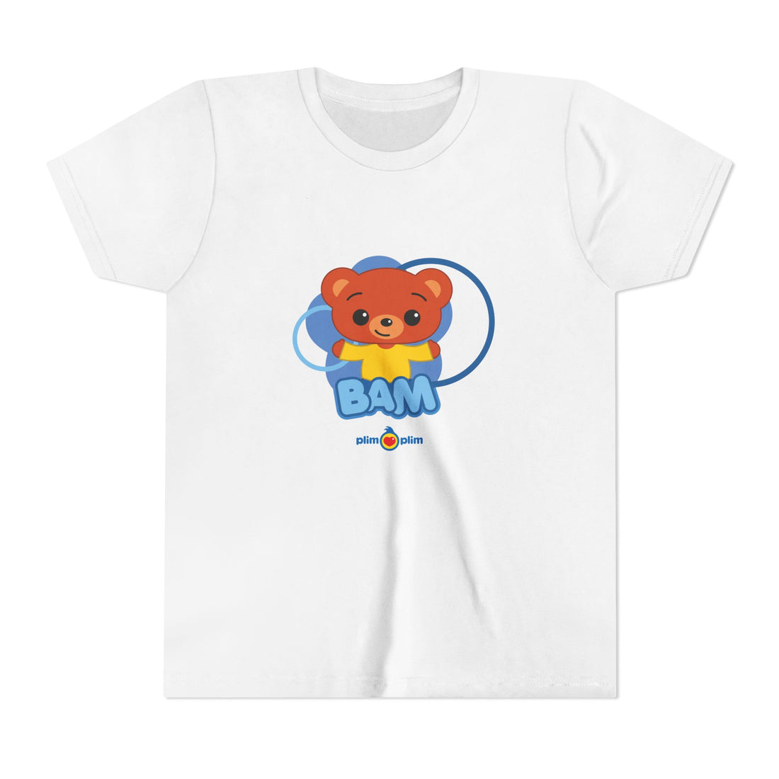 Plim Plim Camiseta Juvenil de Manga Corta Bam