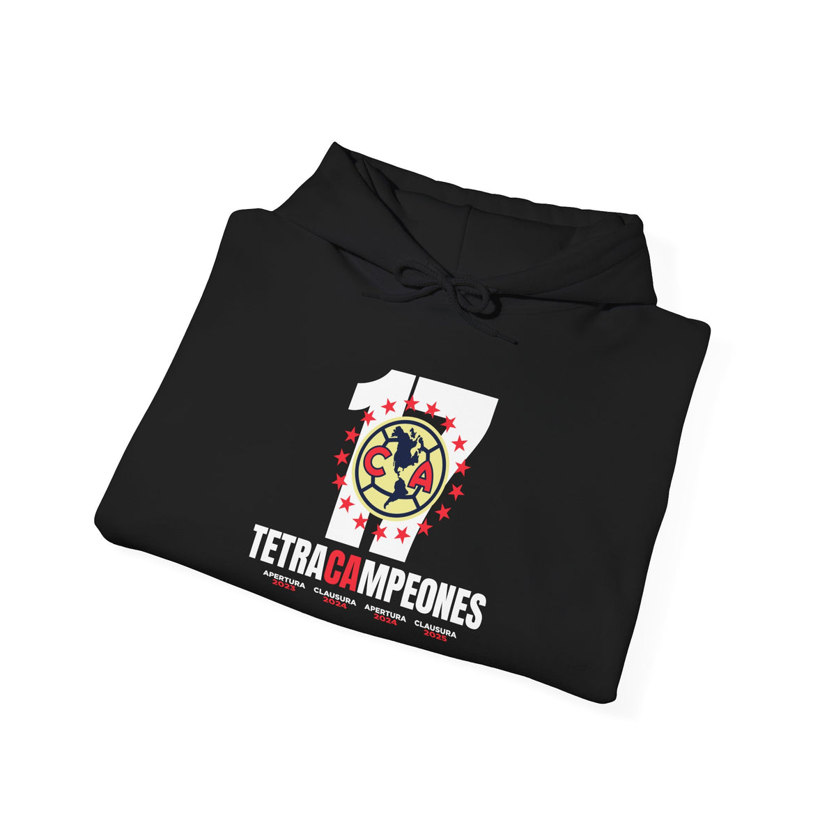 Club América — 17 four-time champion Unisex Heavy Blend™ Hooded Sweatshirt – official Club América licensed merch (view 6)