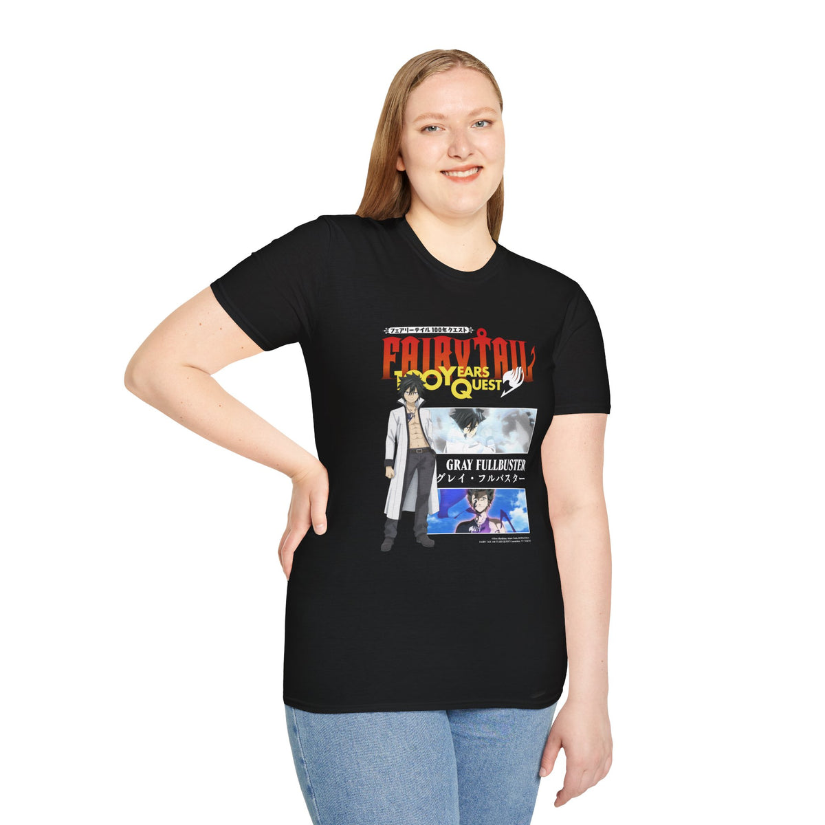 FAIRY TAIL 100 YEARS QUEST - "Gray Moments" T-shirt – official Fairy Tail licensed merch