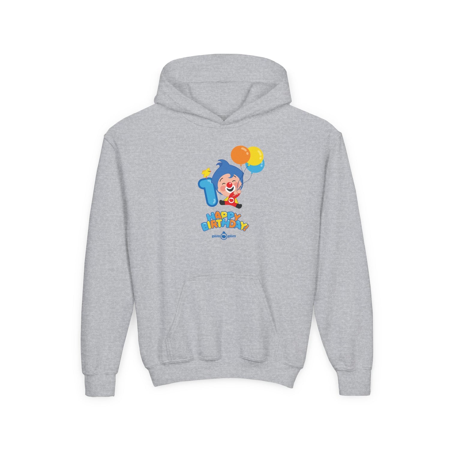 Plim Plim Sudadera de Niños con Capucha Cumple 1
