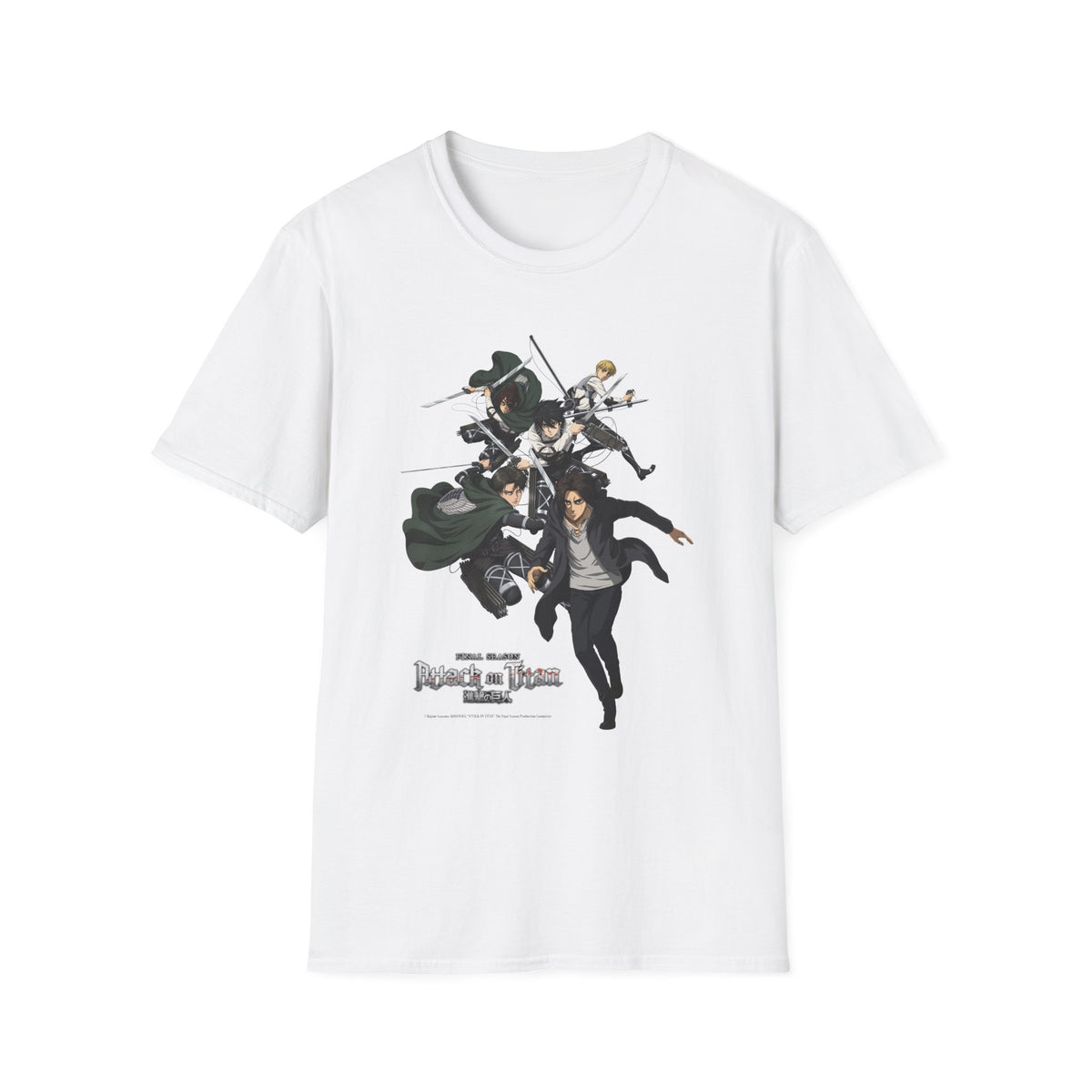 Attack on Titan Final Season - "Old Friends" T-shirt – official Attack on Titan licensed merch (view 2)