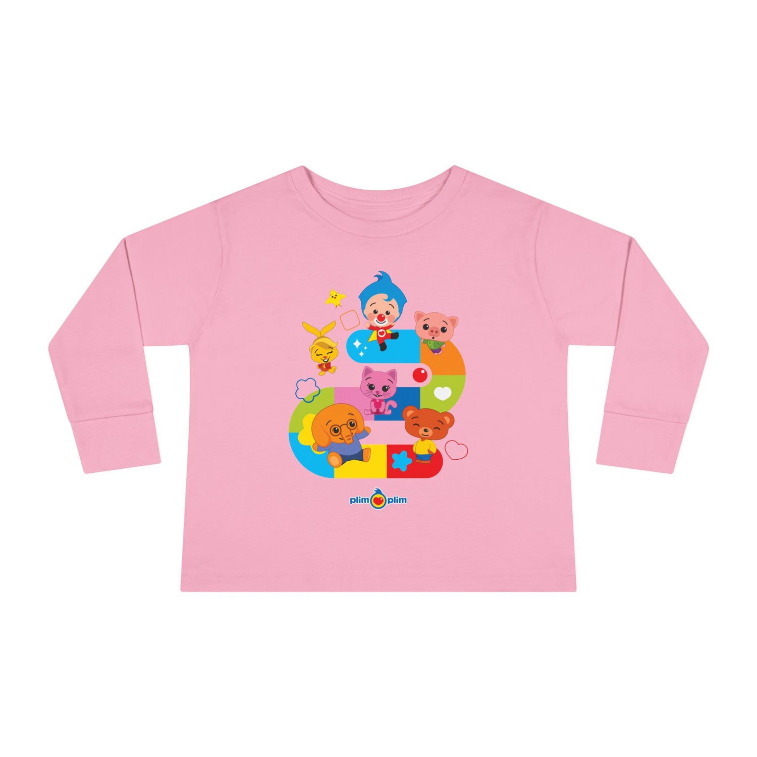 Plim Plim Camiseta Manga Larga de Niños Juego