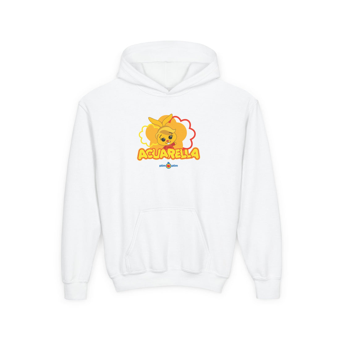 Plim Plim Sudadera de Niños con Capucha Acuarella