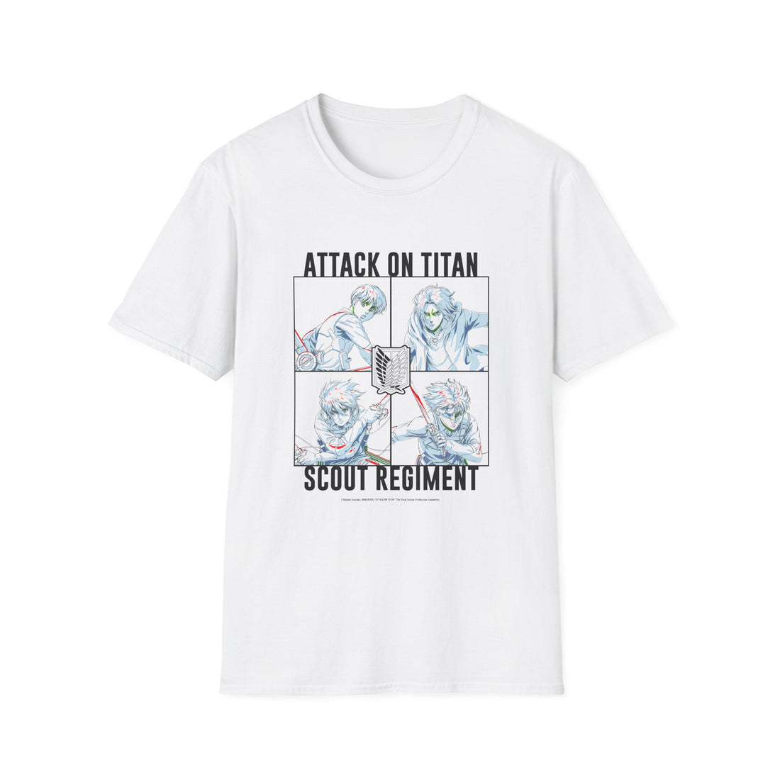 Attack on Titan Final Season - "Scout Regiment Squad" T-shirt