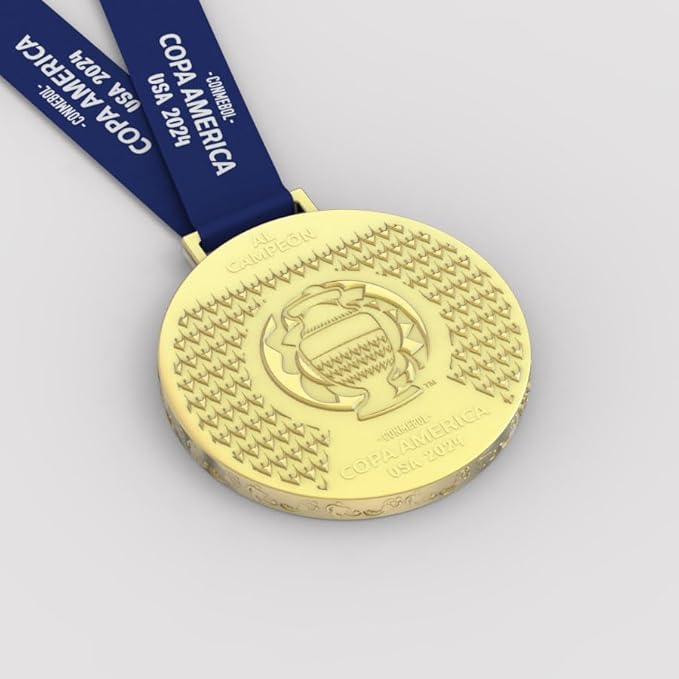 Conmebol Copa America Official Champions medal – official Conmebol licensed merch