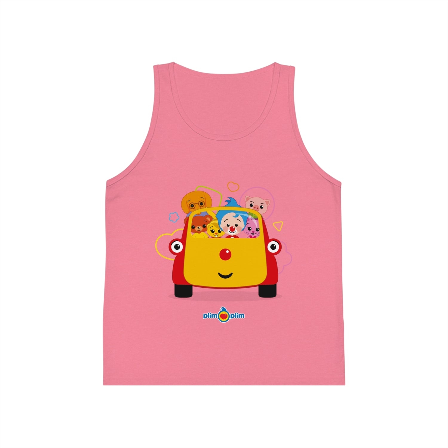 Plim Plim Camiseta de Tirantes de Niños Todos con Tuni