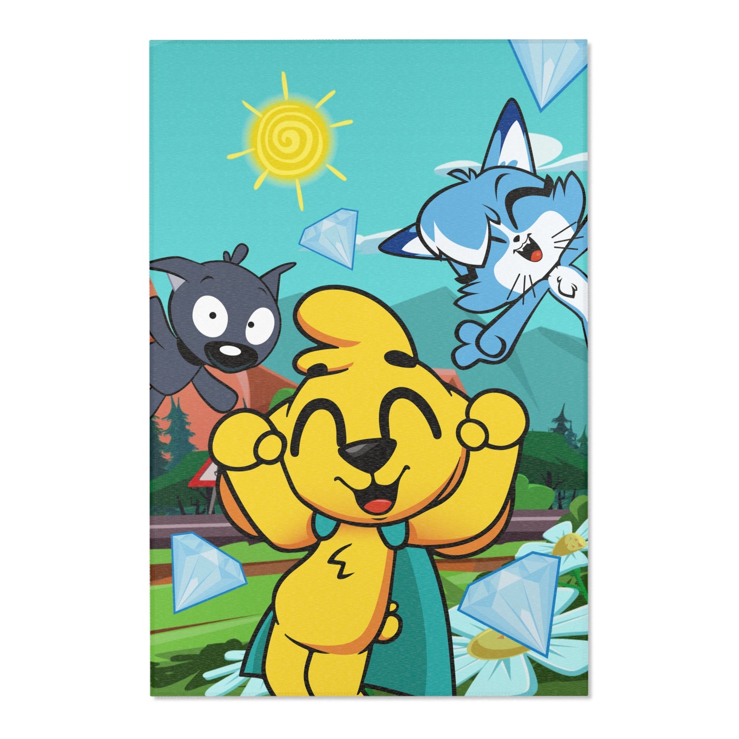 Alfombra decorativa Mikecrack 