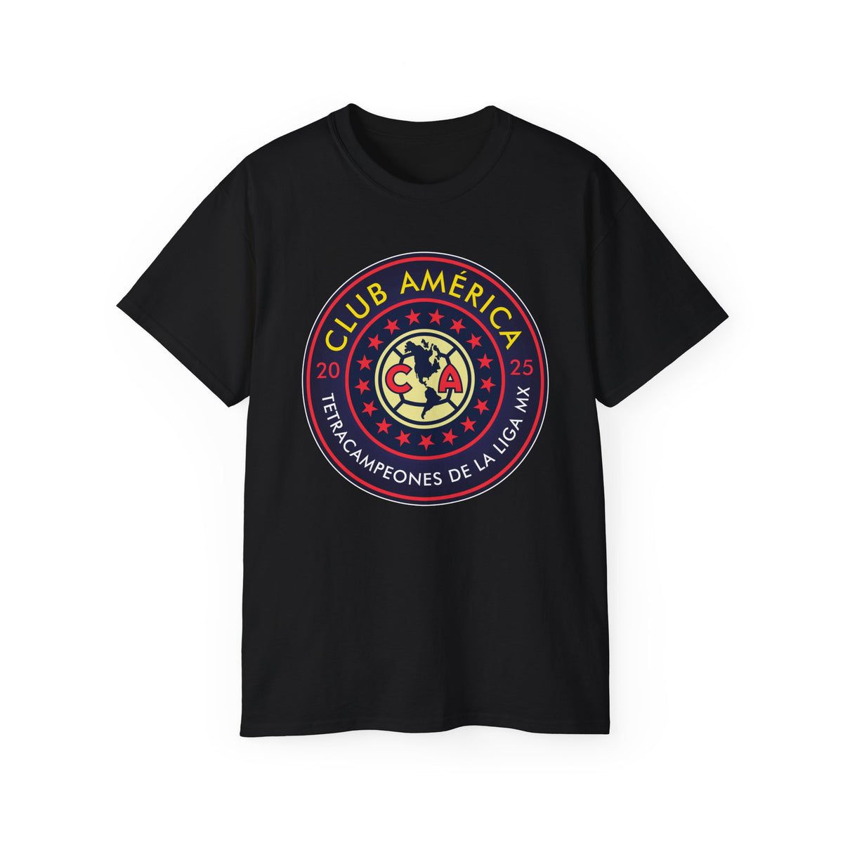 Club América Tetracampeones Tee – official Club América licensed merch (view 4)