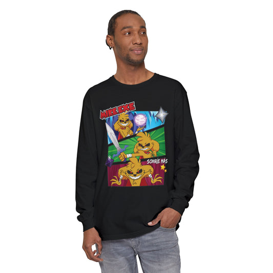 Mikecrack Garment-Dyed Long Sleeve Tee - Official Fan Apparel
