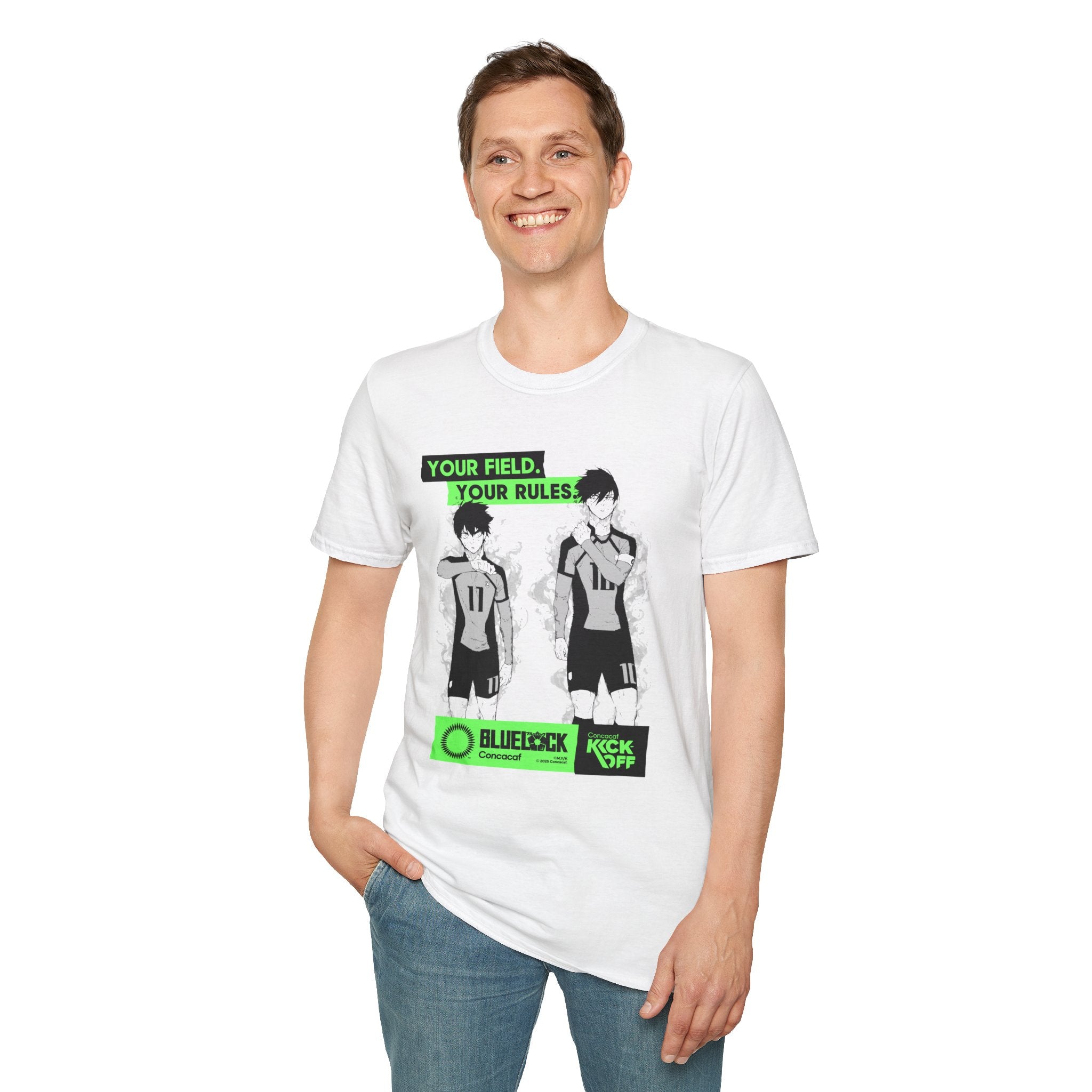 BLUE LOCK x Concacaf - "Isagi &amp; Rin Kick Off" T-shirt
