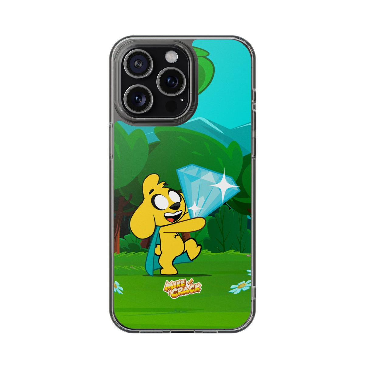 Mikecrack - Funda transparente para iPhone