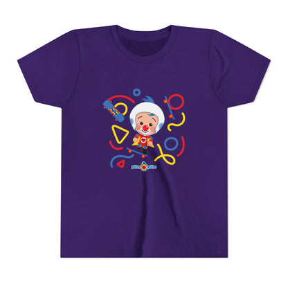 Plim Plim Camiseta Juvenil de Manga Corta Patineta