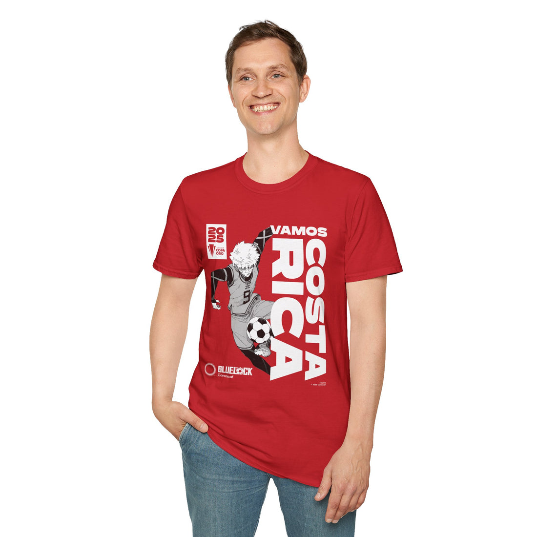 BLUE LOCK x Concacaf - "GO COSTA RICA: Kunigami in Gold Cup 2025" T-shirt