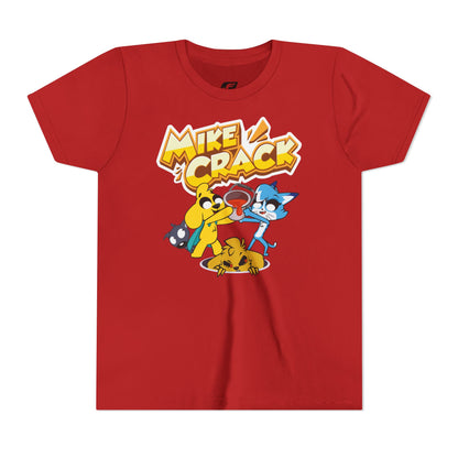 Camiseta de algodón juvenil Mikecrack 