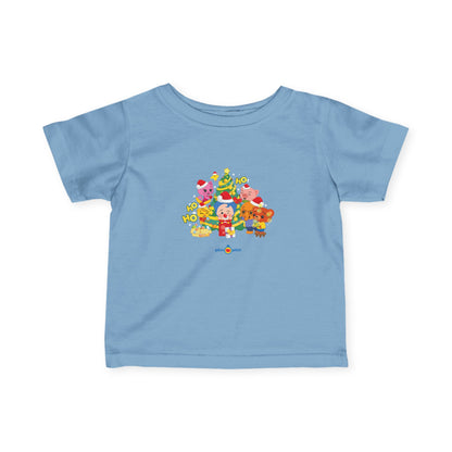 Toddler Christmas Family Fine Jersey Tee - Plim Plim Collection