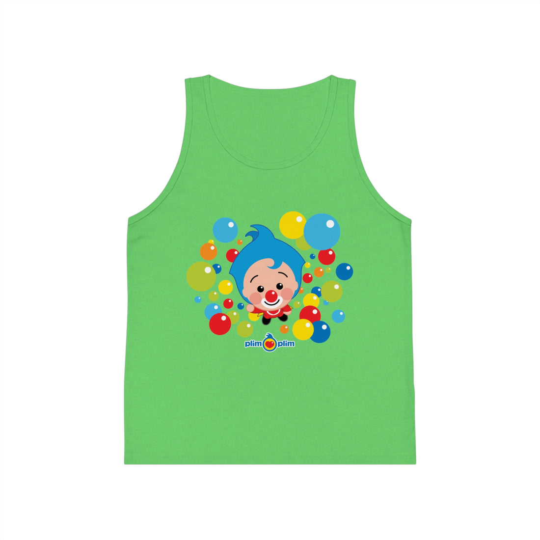 Plim Plim Camiseta de Tirantes de Niños Burbujas