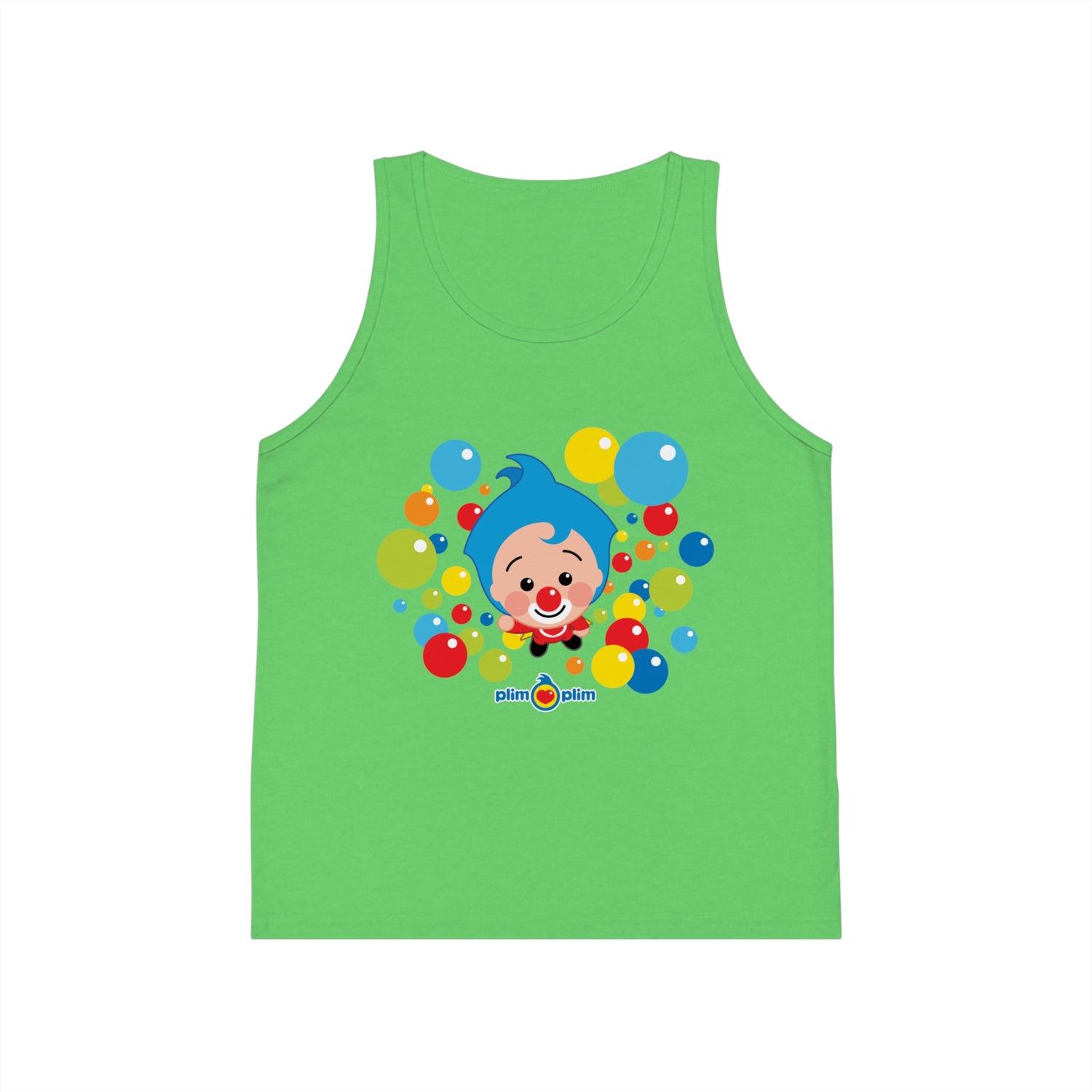 Plim Plim Camiseta de Tirantes de Niños Burbujas
