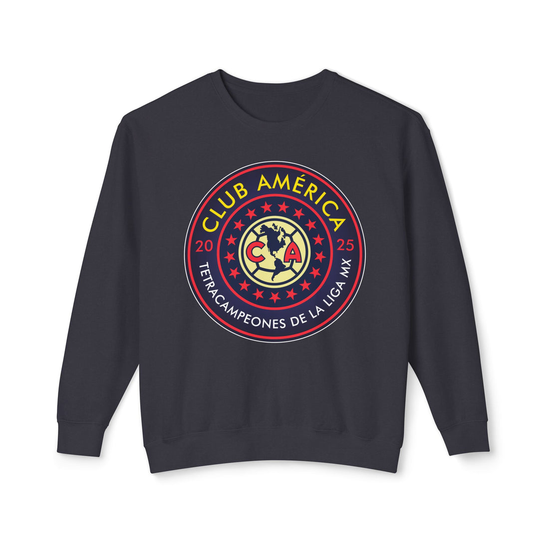 Club América — 17 four-time champion  Unisex Lightweight Crewneck Sweatshirt