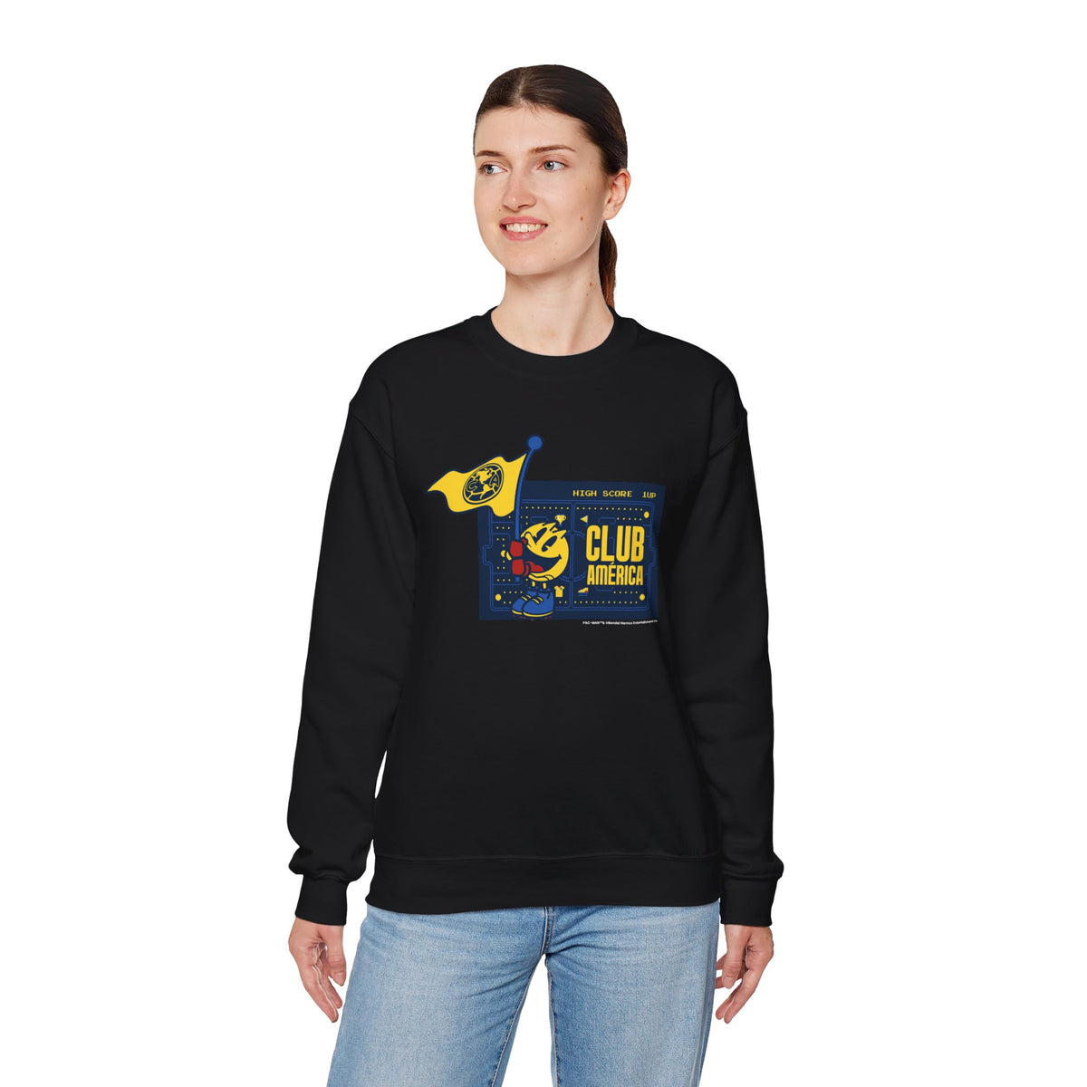 Club América x PAC-MAN - Sweatshirt – official Club América x PAC-MAN licensed merch
