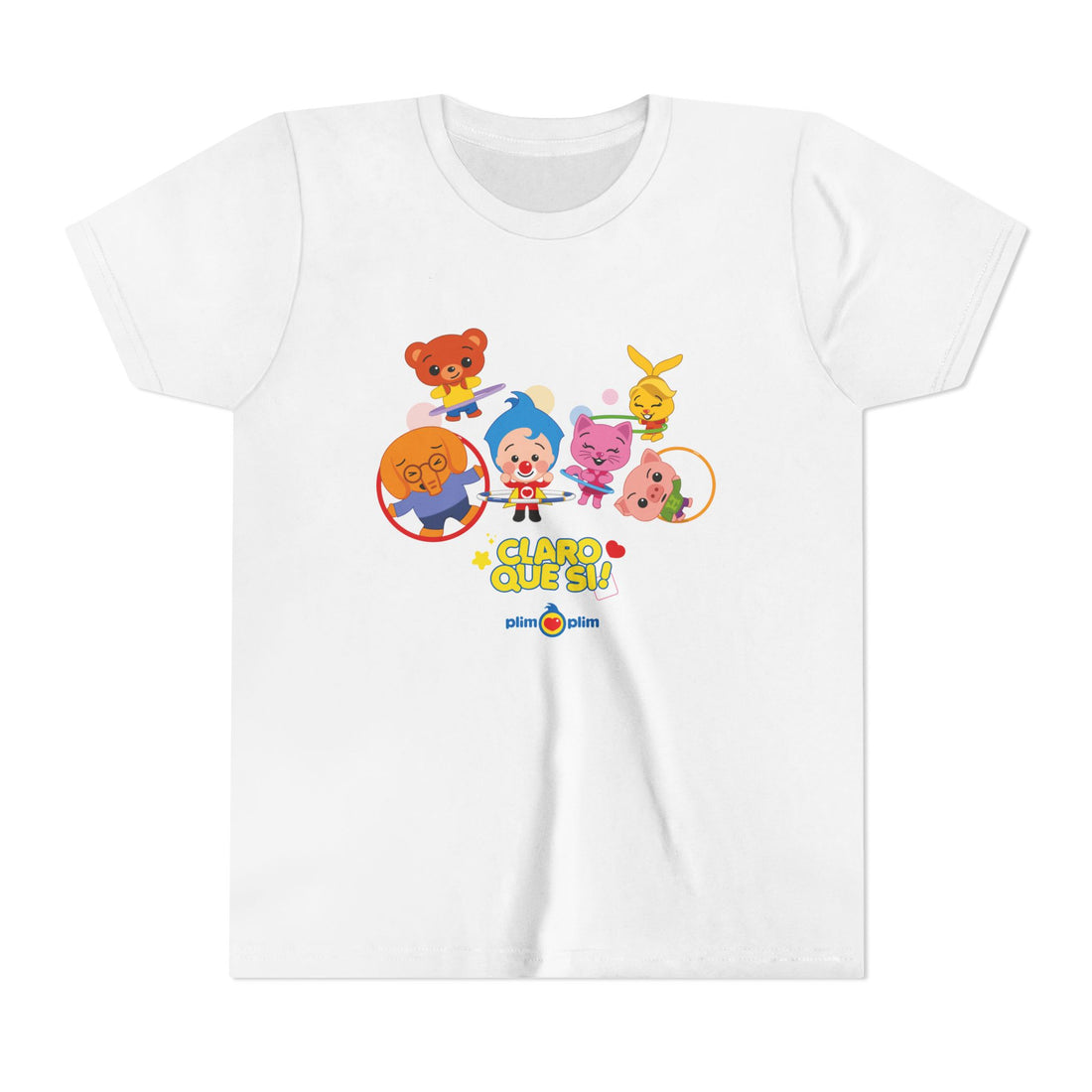 Plim Plim Camiseta Juvenil de Manga Corta Ula ula